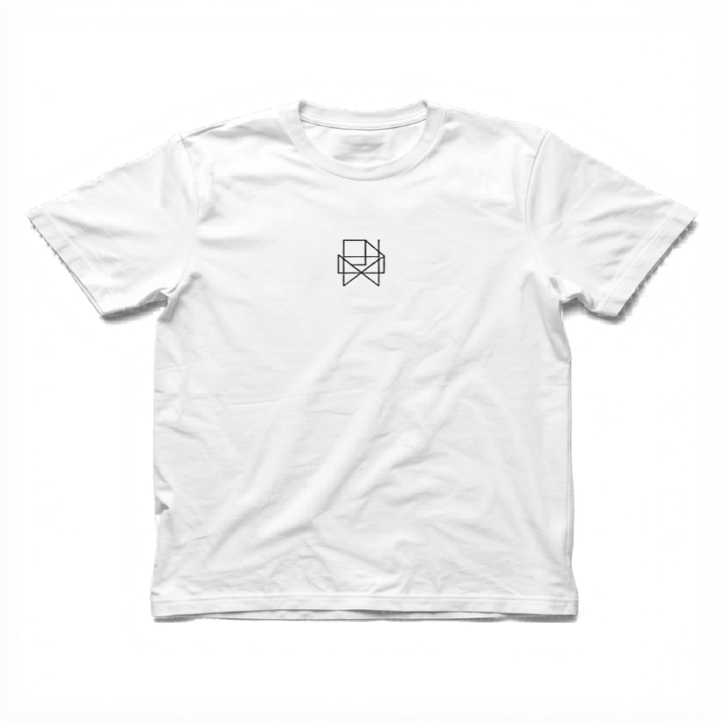 モノトーンでミニマルなクラスTシャツデザイン