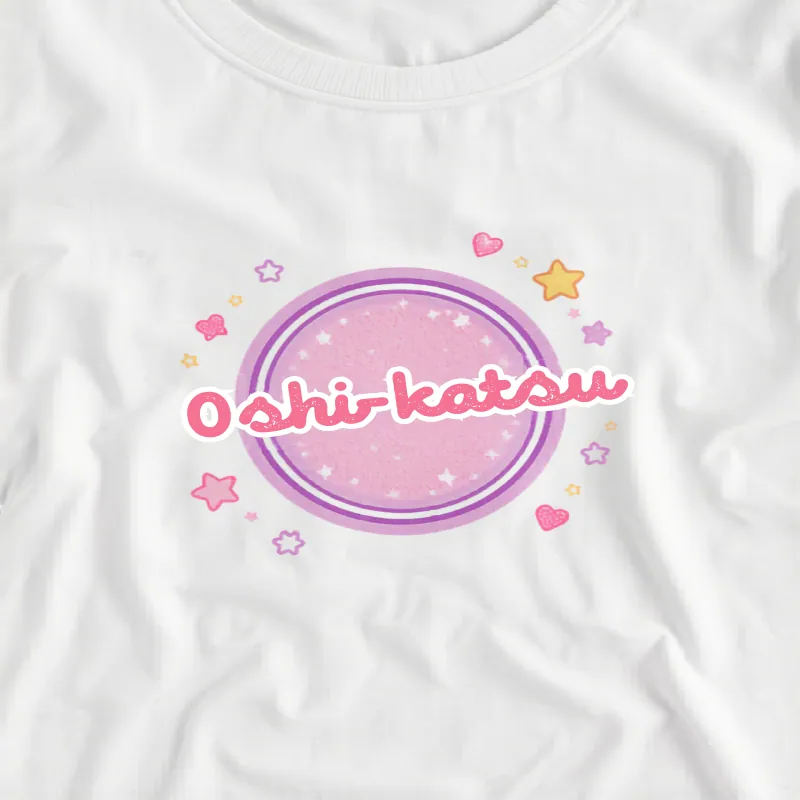 推しカラーのポップなファンメイドTシャツ