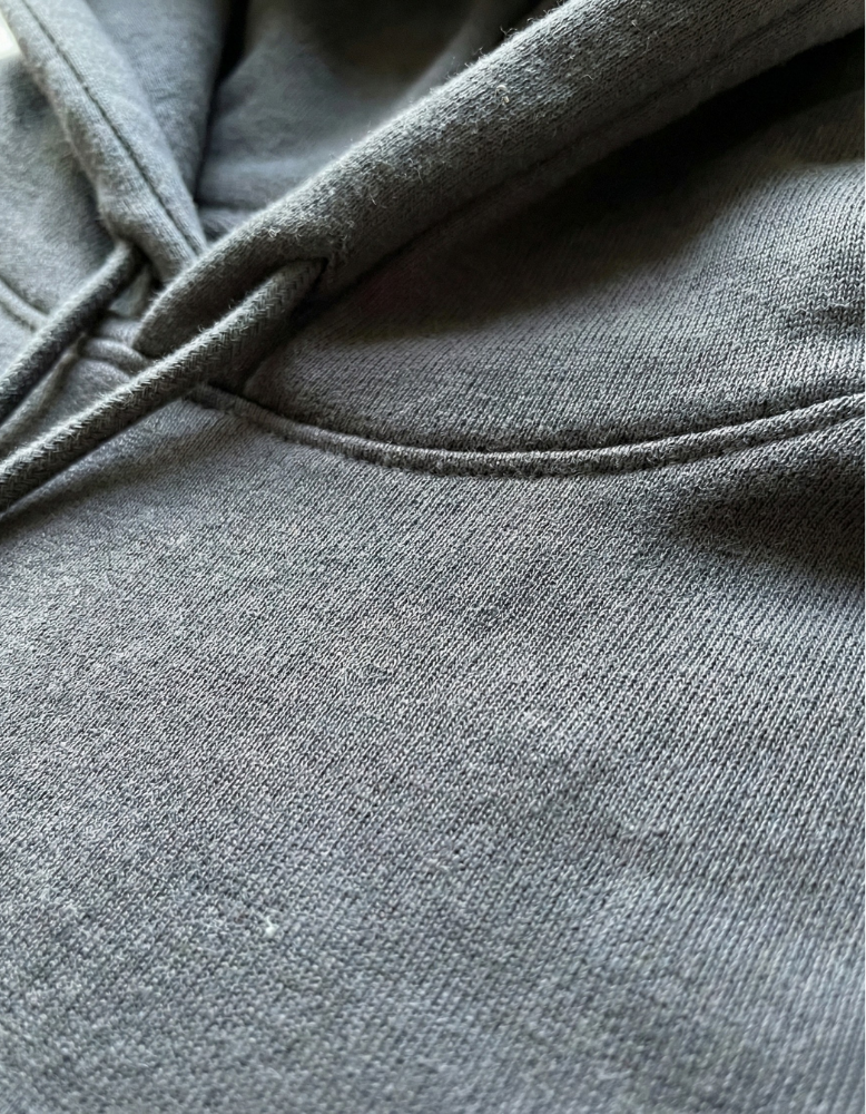 preTTy パーカー（プルオーバー）（5214-01）の生地感（生地感）｜素材:綿100%（裏パイル）｜10oz