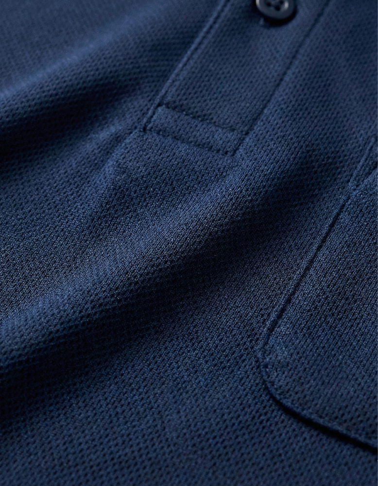 preTTy 00330-AVP ドライポロシャツ（ポケット付き）（00330-AVP）の生地感画像（生地感）