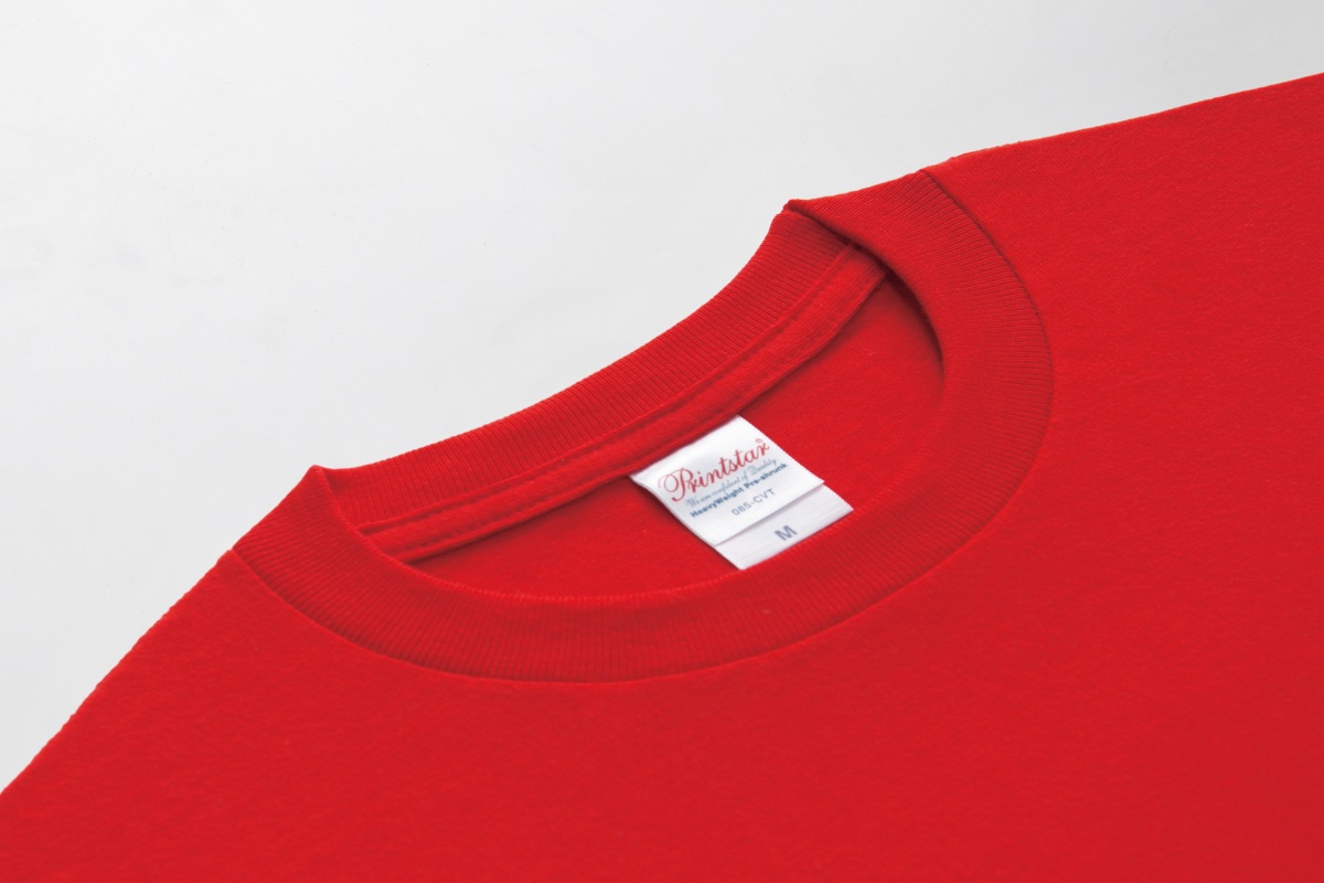preTTy 5.6oz スタンダードTシャツ（00085-CVT）（00085-CVT）の生地感（生地感）｜素材:綿100%｜5.6oz（190g/㎡）