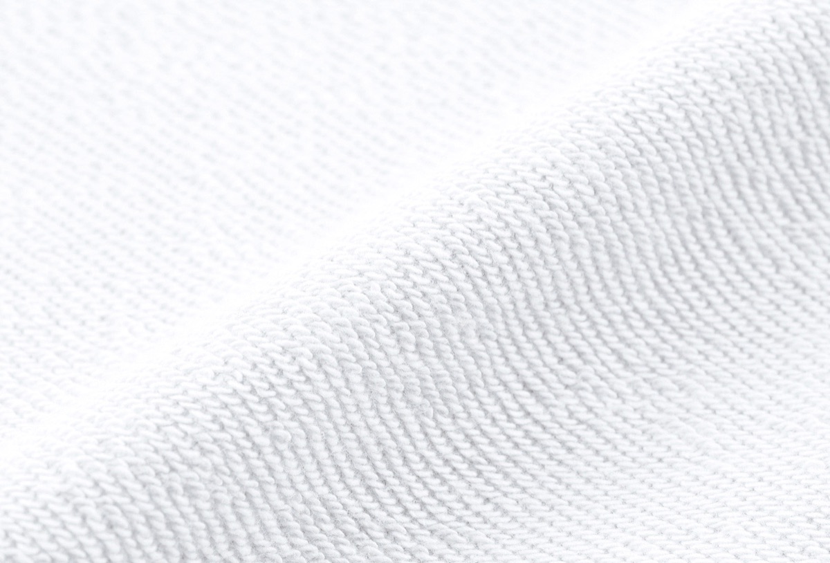 preTTy sweat-zip-jacket-00190（00190-NNJ）の生地感（生地感）｜素材:綿100%｜9.7oz（330g/㎡）
