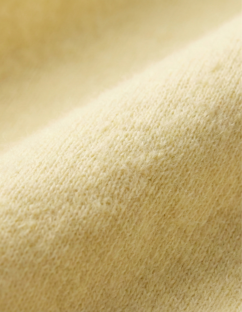 preTTy 10.0オンス クルーネック スウェット（裏パイル）〈アダルト〉（5044-01）の生地感（生地感）｜素材:綿100%（裏パイル）｜10.0oz