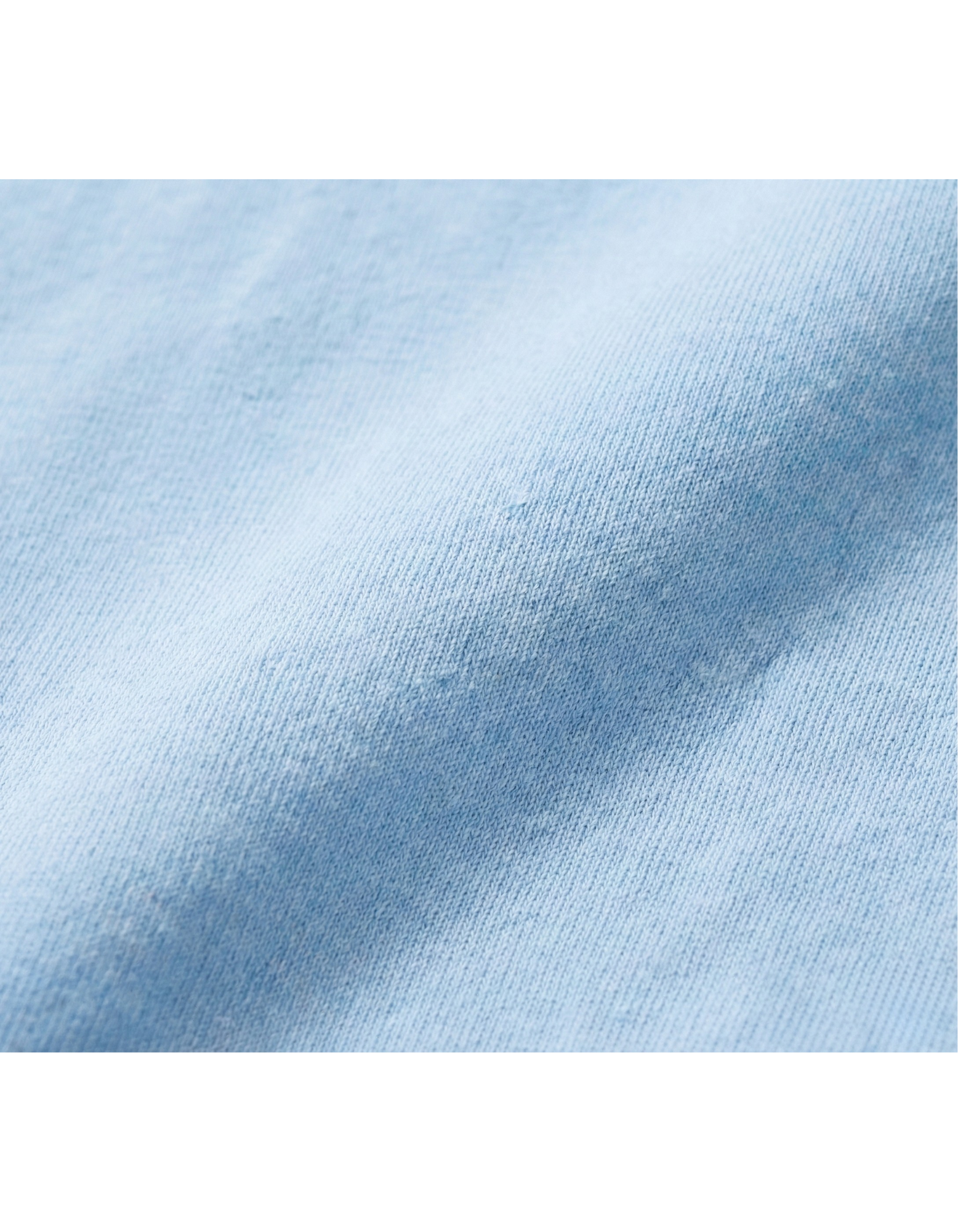 preTTy オープンエンド ヘヴィーウェイト Tシャツ (6.0oz)（4500-01）の生地感画像（生地感）